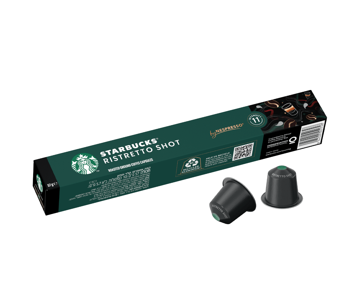 קפסולות סטארבקס ריסטרטו – RISTRETTO SHOT