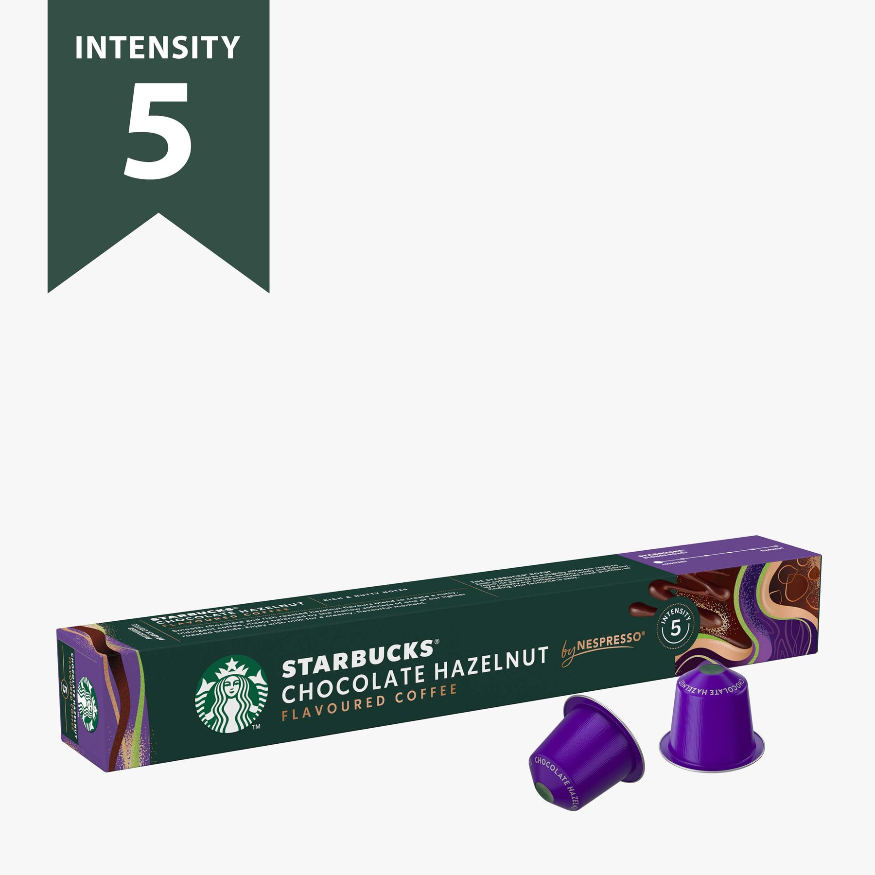 חדש! -  קפסולות סטארבקס בטעם שוקולד אגוזים