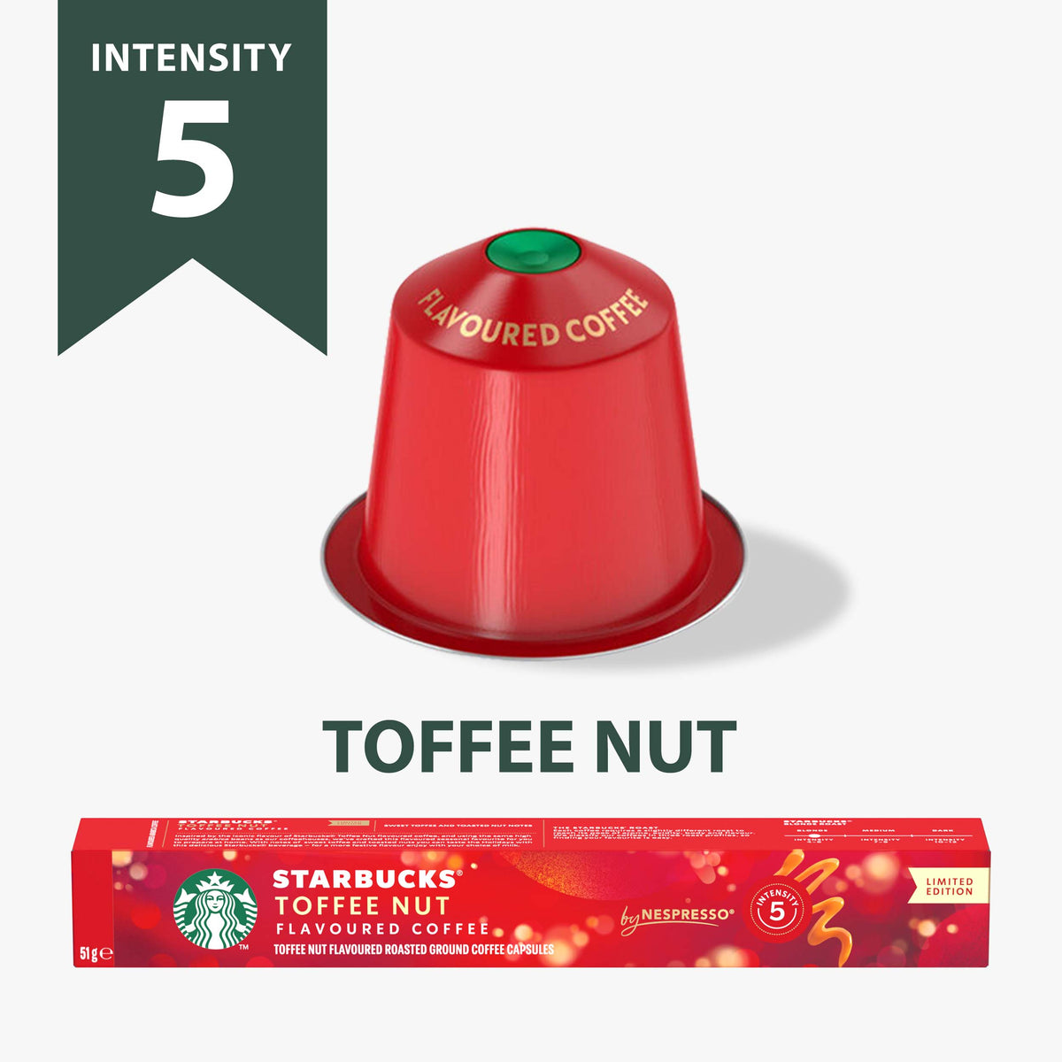 קפסולות סטארבקס בטעם טופי אגוזים