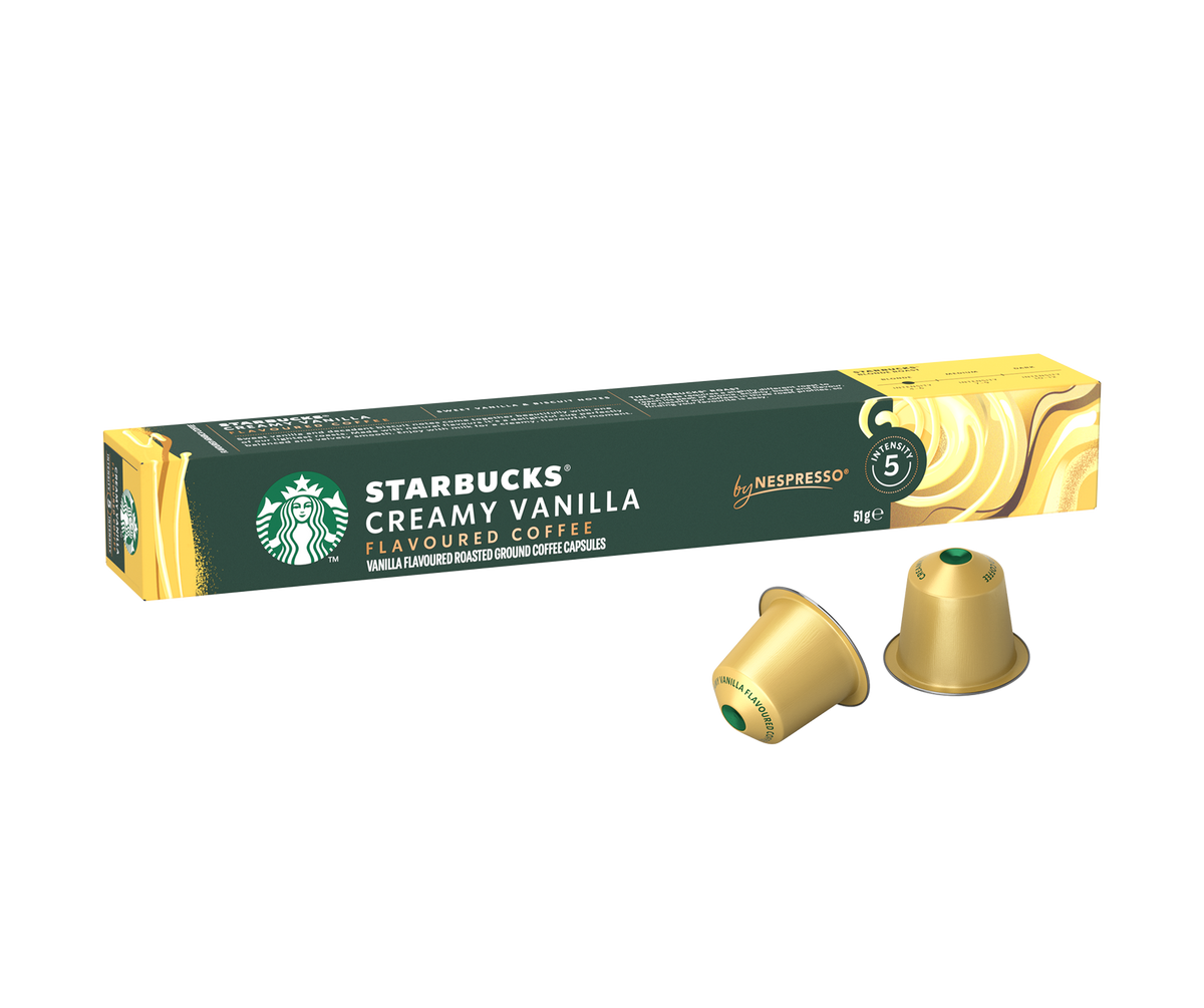 קפסולות קפה סטארבקס בטעם וניל - Vanilla flavor